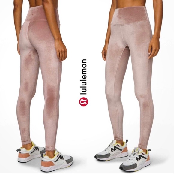 Lululemon Wunder Under Lounge High-Rise Tight Leggings 28” Velvet Spanish Oak 6 - Picture 1 of 13